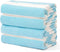 Touchat 4 Pack Cabana Stripe Beach Towels, 30 by 60 Inches Oversized Microfiber Towels Set for Pool, Kids and Adult,