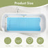 40 16 Inches, AmazerBath Shower Mat Non Slip x Bathtub Mat Shower Stall Mats with Suction Cups and Drain Holes, Non