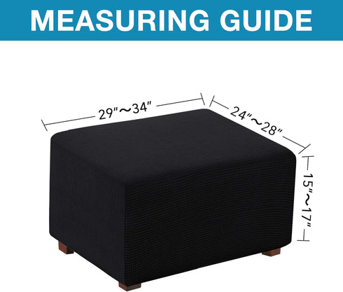Flamingo P Ottoman Slipcovers Stretch Fabric Storage Ottoman Covers Footrest Sofa Slipcovers Footstool Protector Covers