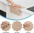 12 Pack (10 10 Inches, Homaxy Kitchen Dish Cloths x Tan), Super Soft and Absorbent Coral Velvet Dish Towels, Nonstick