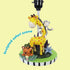 Fantasy Fields - Sunny Safari Animals Thematic Kids Table Lamp, for Girls & Boys Rooms with Printed Zebra Lampshade