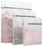 3Pcs Durable Honeycomb Mesh Laundry Bags - 1 Large, 1 Medium, 1 Small for Delicates