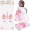 BOAO Unicorn Beach Towel for Girls - Microfiber Quick Dry Towel for Kids, Rainbow Bath Towel (Glitter Pink, Cute Style)