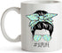 YouNique Designs Speech Language Pathology Mug, 11 Ounces, White Coffee Cup for Women, Speech Pathologist Gift