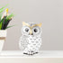 Owl Statue for Home Decor Accents,Owl Decor for Bookshelf Bedroom Living Room Office Table Desk Mantle TV Stand Boho