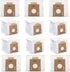 12 Pack Replacement Vacuum Filter Bags for Yeedi K781+, Ecovacs DEEBOT OZMO T8 and Deebot N8 Pro+