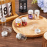 SUNNYCLUE 30Pcs Mini Glass Vials with Aluminum Screw Lids, 15ml Small Clear Tiny Glass Bottles for DIY Craft Storage