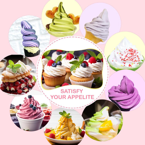 Frozen Frozen Natural Ice Cream Maker Attachment for Kitchen aid Stand Mixer, Dessert Maker, Fruit Sorbet Machine