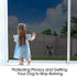 Coavas One Way Window Privacy Film, Heat Blocking Window Tint for Home, Non-Adhesive Anti-UV Covering