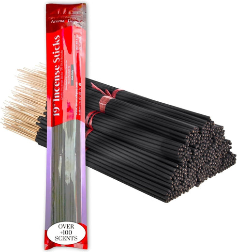 Aroma Depot 19'' Sage Incense Sticks, Approx 27 to 30 Sticks Per Bundle, 100% Pure