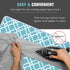 Ironing Mat - Portable Travel Ironing Pad, 28 x 24inch for Table Top of Washer, Dryer, and Countertop
