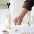 Wine Charms and Bottle Stopper Set