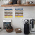 Nespresso Pods Holder, k-Cup Organizer Storage for Coffee Bar Accessories, Wall Mount Under Cabinet Coffee Maker