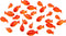 Yookeer Small Resin Red Goldfish Mini Figurines, 36 Pieces for Garden Accessories and DIY Crafts