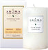 Aroma Naturals Patchouli and Frankincense Essential Oil Pillar Candle, 2.5 inch x 4 inch