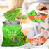 3-Layer 13.37x11 Lettuce Keeper for Refrigerator Reusable Produce Storage Bags with Foil Lining and Drawstring |