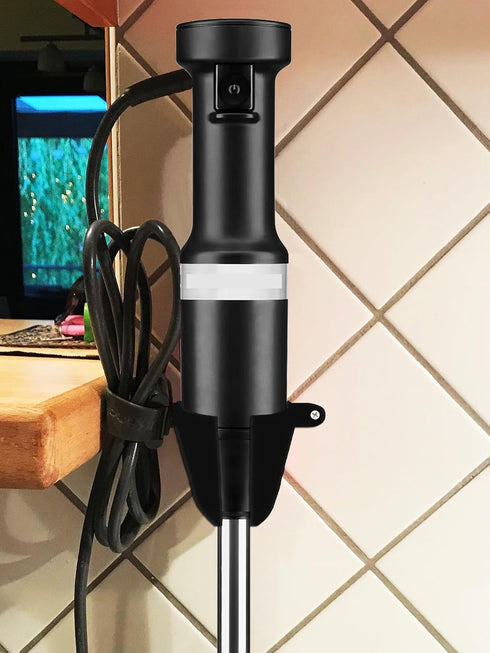 Hand Blender Mount Holder, Compatible with KitchenAid Corded Hand Blender KHBV53, Black, 1 Pack