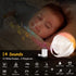 Mulukiss Alarm Clock for Kids, Bluetooth Music Player&Digital Clock, Sleep Sound Machine for Kids Bedroom, Kids Alarm