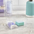 STORi Bliss Clear Makeup Organizer for Countertop, Divided Bathroom Storage Drawer, Makeup Brush Holder