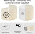 20 15, Hansleep Round Stuffed Pouf Ottoman x Foam Filled Faux Fur Ottoman Foot Rest for Chair with Washable Cover, Foot