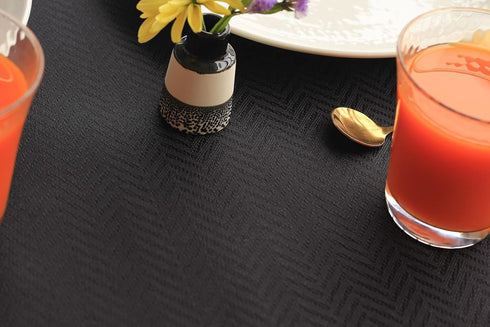Akutana 72 inch, Black Table Runner Waterproof Long Dresser Scarf, Outdoor Dining Table Runners, Wrinkle-Free Coffee