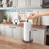 OROPY Heavy Duty Paper Towel Holder Countertop with Wood Base, Farmhouse Stand for Standard and Jumbo Size Towels