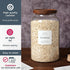 CZSZYGHBAO 2 More(98 OZ/2800 ml) PCS Large Glass Jar with Airtight Lid, Glass Food Storage Jars for Tea,Spice,Cereal