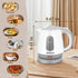 Aigostar 1L Small Electric Kettle, 1100W Portable Tea Kettle with Automatic Shut-Off, BPA-Free, Grey