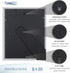 Icona Bay 8x10 Picture Frames, Silver, 6 Pack, Contemporary Picture Frame Set, Wall Mount or Table Top