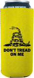 Gadsden Flag 16 oz. Can Coolie for Drinks
