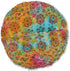 GDONLINE Indian Mandala Decor Floor Pillow Meditation Seating Throw Hippie Round Cushion Cover Decorative Pouf Cover