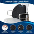 QUTOOL Lumbar Support Pillow for Office Chair, Memory Foam Low Back Support for Car, Ergonomic Back Cushion