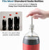 2 2 Pack 1 2 Jokari Fizz Keeper Pump Cap for Liter Soda Bottles Pressurizing Carbonation Saver for Soft Drinks Reusable
