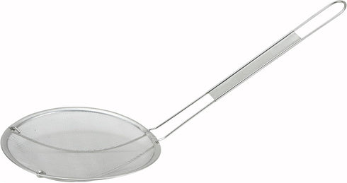 Winco Stainless Steel Strainer, 6-Inch Diameter, Fine Mesh