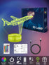 16 FULLOSUN Airplane Gift, Plane Night Light, Pilot Lamp with Remote Control Colors Changeable Kids Room Lighting