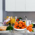 5 Decor(15Pcs) Mini Clusters Artificial Orange Fake Orange Simulation Mini Orange Plastic Fruits for Decoration