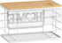 2pack-XL/L) Trash Bag Holder, Thipoten Trash Bags Dispenser with Bamboo Top, Suitable for Garbage Bags Purchased Online