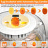 8 Egg Incubators for Hatching Eggs with Automatic Egg Turner, Incubator for Chicken Eggs with Egg Candler for Chicken