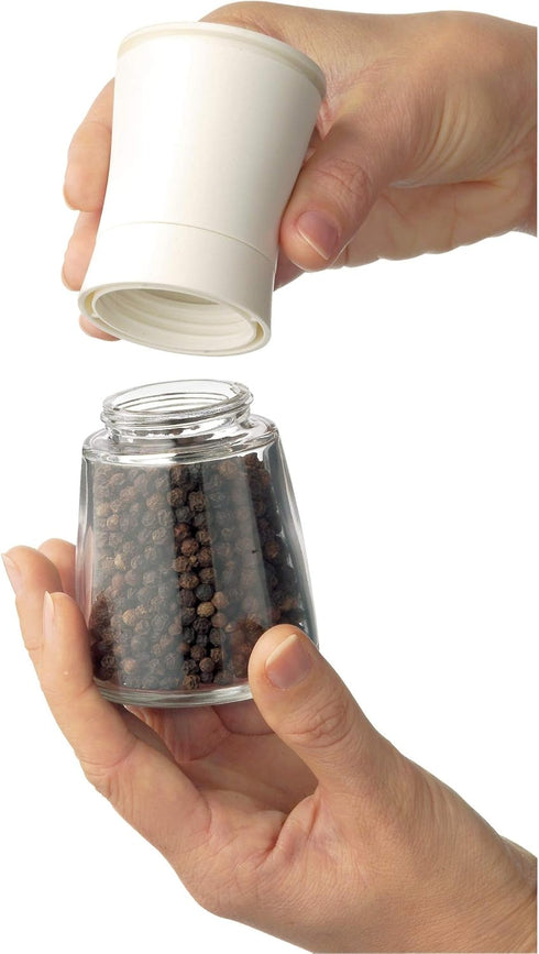WMF Trend Spice Mill Black with Ceramic Grinder, Empty