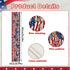 4th Party(71 13 Inch) of July Table Runner, America Patriotic Memorial Day Table Runner Decorations, Independence Day