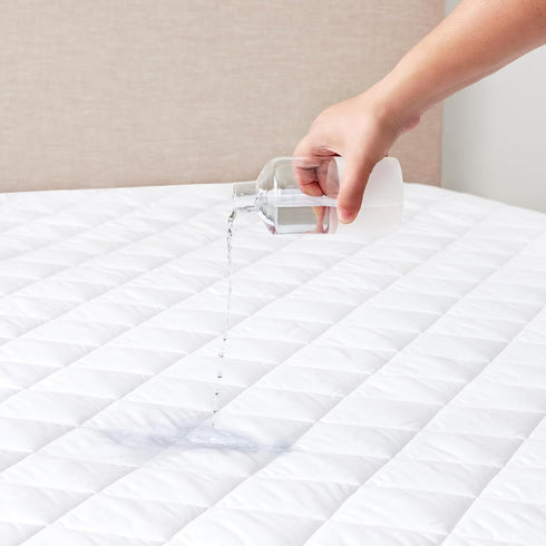 15 Arkwright Waterproof Mattress Pad Cover (Queen) in. Drop, Quilted Mattress Protector Cover, Breathable, Soft