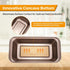 2pack Loaf Pan, 10inch Non-Stick Banana Bread Pan, Stackable Bread Pans for Homemade Baking (10x5inch)