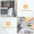 TeamFar Toaster Oven Tray and Rack Set, 9.3’’ x 7’’ x 1’’, Stainless Steel Non Toxic & Healthy, Easy Clean