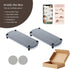 2PCS Countertop Water Absorbing Stone Soap Tray for Kitchen Bathroom Sink, Quick Dry Diatomaceous Earth Drying Rack