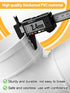 6.6 Automatic Chicken Feeder No Waste - Pounds Large Capacity Heavy Duty PVC Pipe Hanging Chicken Feeder, Poultry