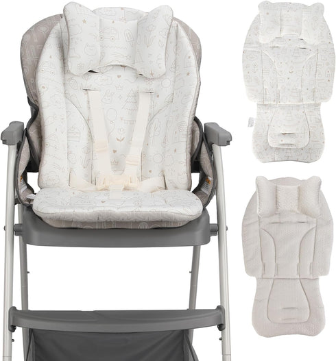 canbeyond High Chair Cover Compatible with Graco - Detachable & Machine Washable, Soft