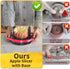 5.12 12 Newness In Large Apple Slicer, Cut Thin Slices All the Way Through, HEAVY - DUTY Stainless Steel Apple Corer