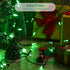 17.94ft 50 8 BrizLabs Green String Lights, LED Christmas Lights, Modes Battery Green Xmas Lights Indoor/Outdoor, Mini