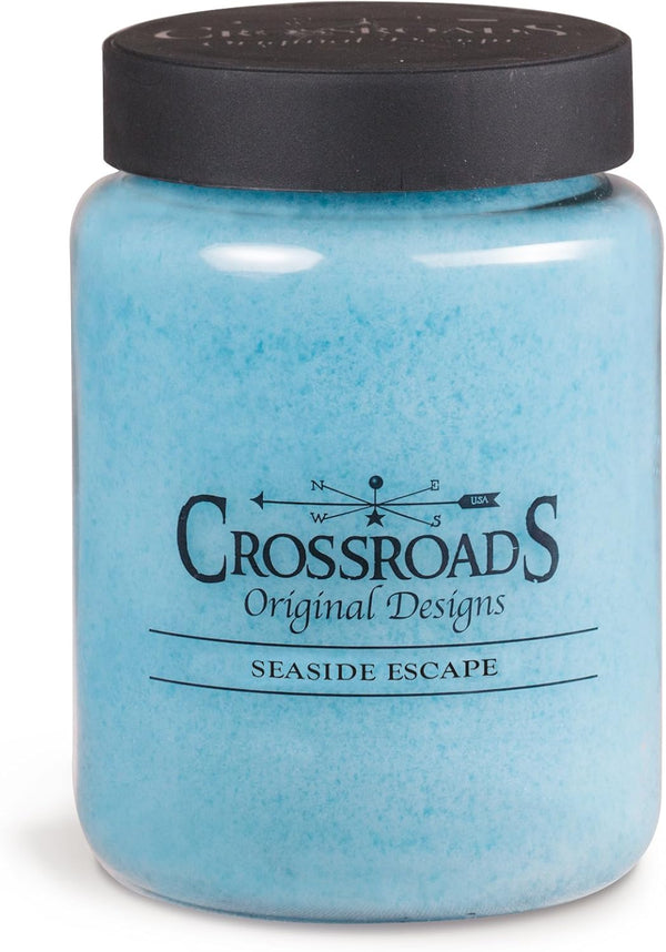 Crossroads Seaside Escape Scented Candle, 2-Wick, 26 Ounce