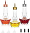 LINALL Bitters Bottle Set of 3-1.7oz/50ml Dasher Bottles with Gold, Rose Gold, and Matte Black Dasher Top for Craft